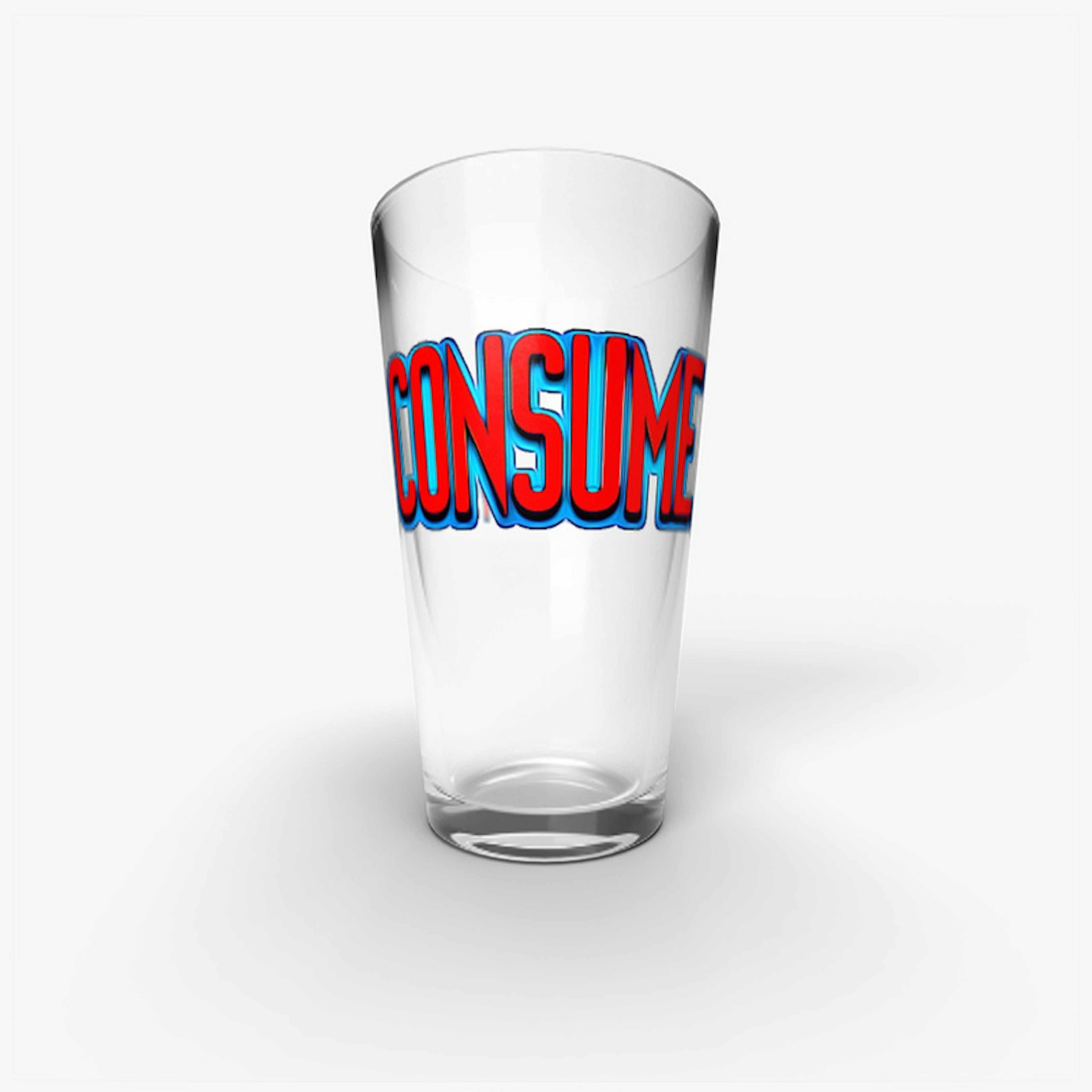CONSUME - Pint Glass